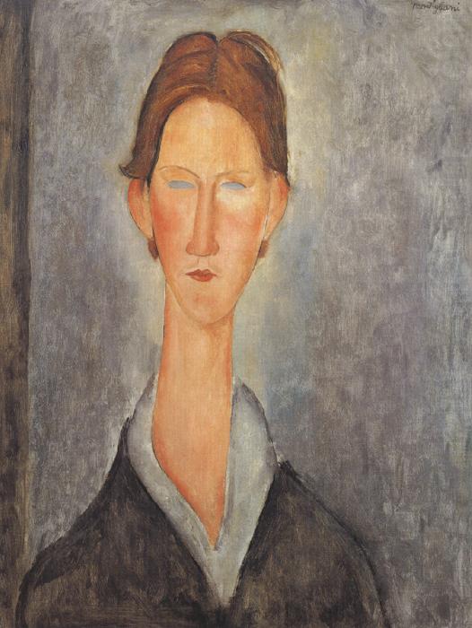 Amedeo Modigliani Portrait of a Student (mk39) china oil painting image